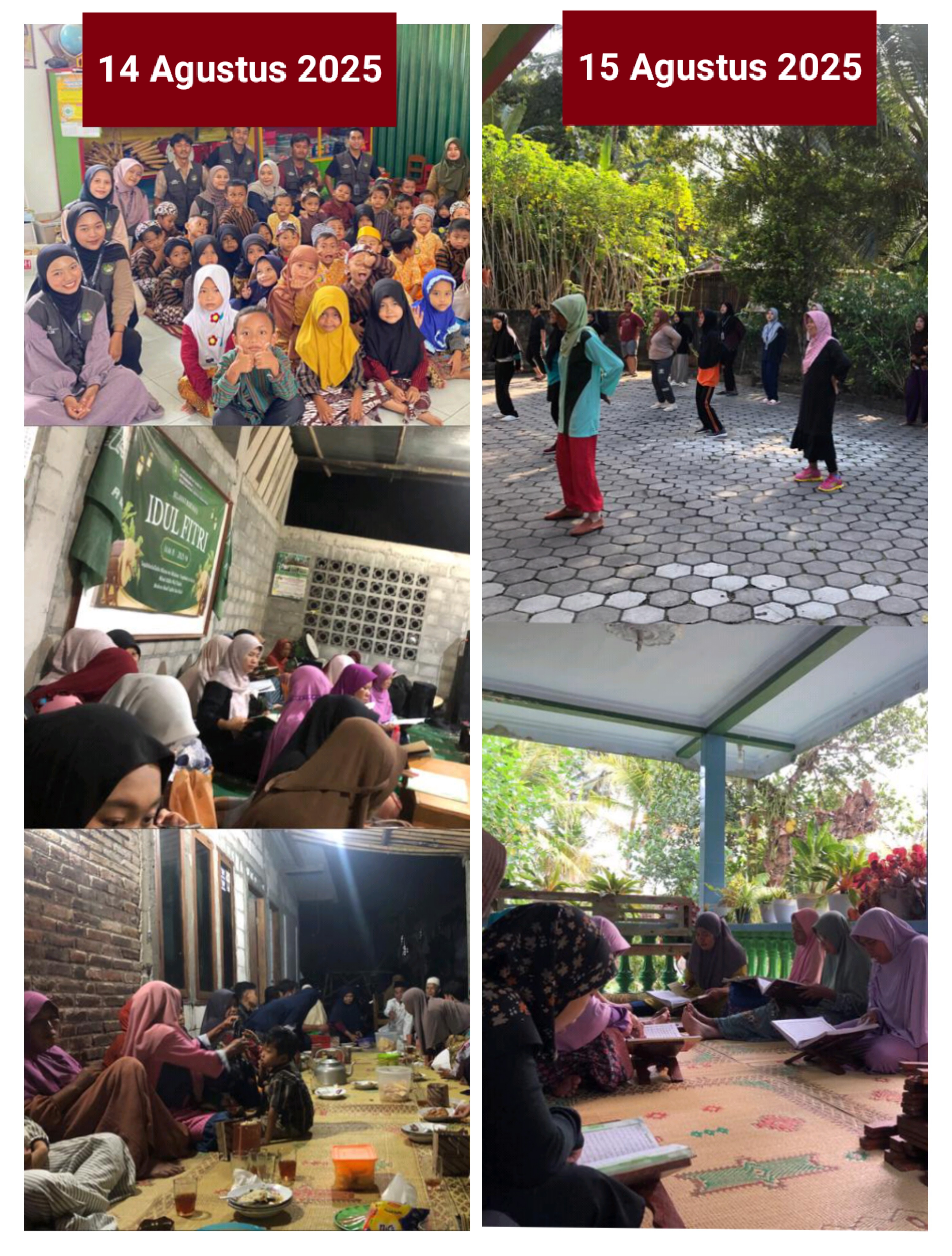 'Kegiatan Kami Minggu ' . 2